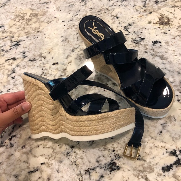 YSL Wedges - Picture 3 of 8
